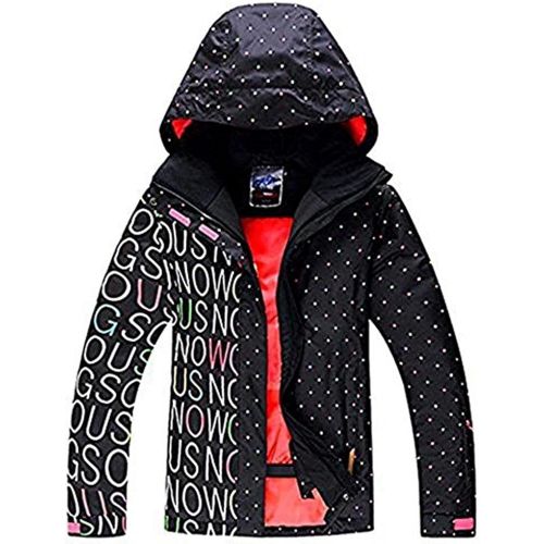  RIUIYELE Fashion Women Breathable Waterproof and Windproof Colorful Snowboard Ski Jacket Pants Set