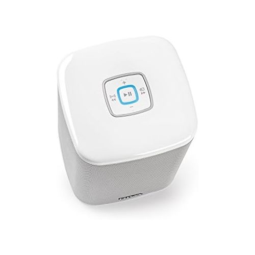  [아마존베스트]RIVA ARENA Smart Speaker Compact Wireless for Multi-Room music streaming and voice control works with Google Assistant (White)