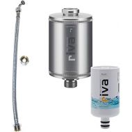 riva Filter | Drinking Water Filter Set Multi | Water Tap Filter ? Certified Protection Against Legionella, Bacteria and Germs in Kitchen Bathroom | Includes Flexible Hose Connecti