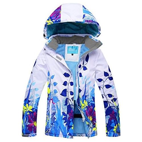 RIVIYELE Womens Waterproof Snowboard Colorful Ski Jacket and Pants Set