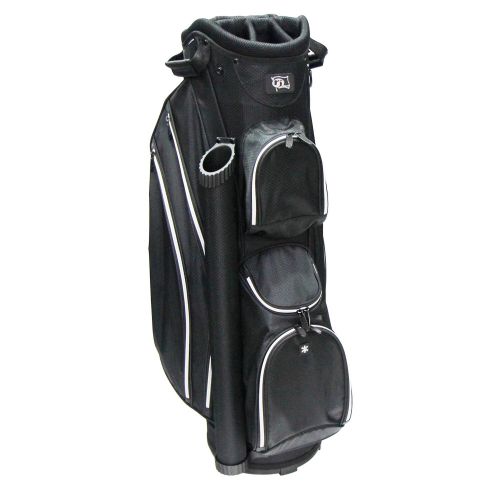  RJ SPORTS DS-590 Black and Grey Nylon Lightweight 9-inch Cart Bag