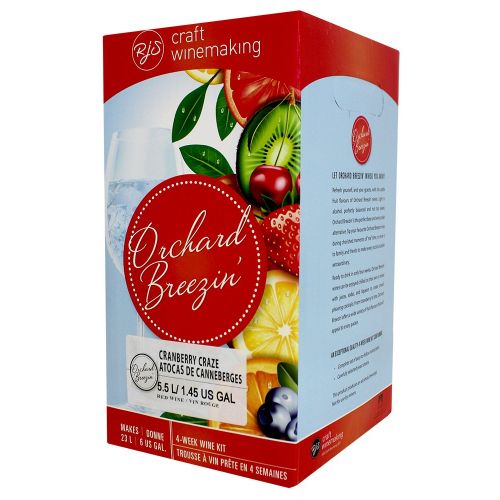  RJS Craft Winemaking Orchard Breezin Cranberry Craze