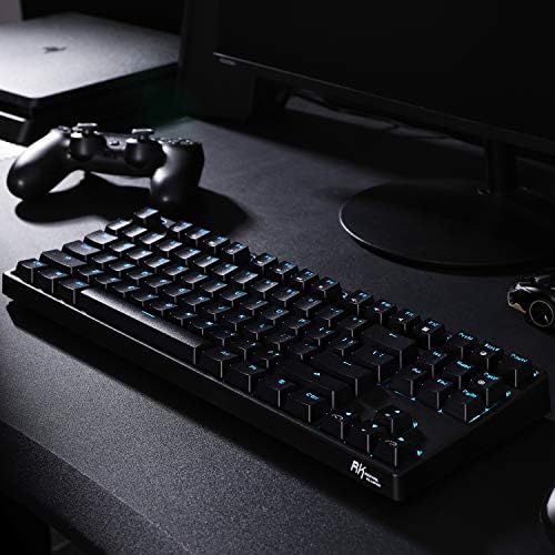 RK ROYAL KLUDGE RK87 Sink87G RGB 80% Mechanical Keyboard, Wireless 2.4G Tenkeyless Mechanical Keyboard with Programmable Software, 87 Keys, Tactile Brown Switches