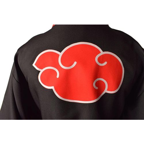  할로윈 용품RKZVPN Akatsuki Lolita Kimono Dress Naruto Anime Cosplay Costume