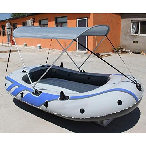  RLQ Boat Canopy Fishing, Foldable Sun Shelter Awning Cover Sailboat Sunshade Tent for 2 Person