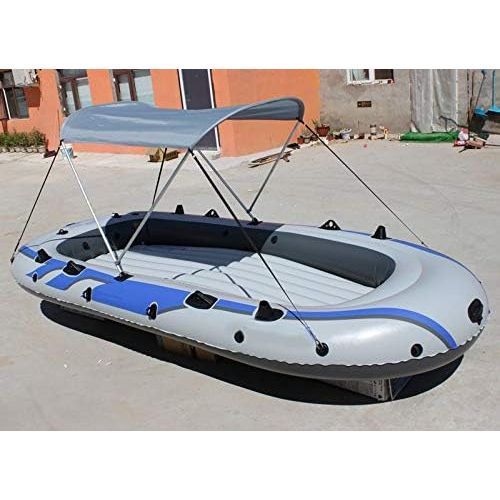  RLQ Boat Canopy Fishing, Foldable Sun Shelter Awning Cover Sailboat Sunshade Tent for 2 Person