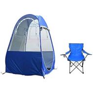 RLQ Pop-Up Sports Tent, Single Foldable Double-Door Double-Window Double Zipper Sports Portable Shelter, Perfect for Catching All The Outdoor Sports Action Include Fishing Soccer