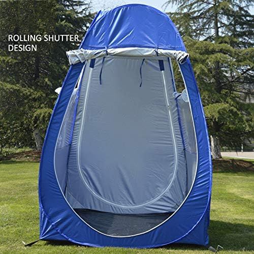  RLQ Pop-Up Sports Tent, Single Foldable Double-Door Double-Window Double Zipper Sports Portable Shelter, Perfect for Catching All The Outdoor Sports Action Include Fishing Soccer