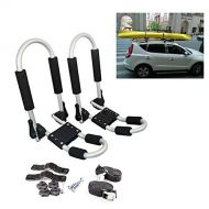 RLQ Kayak Rack Accessories, Folding Kayak Roof Rack Car Carrier Racks for Kayaks, Surfboards and SUP Paddle Boards