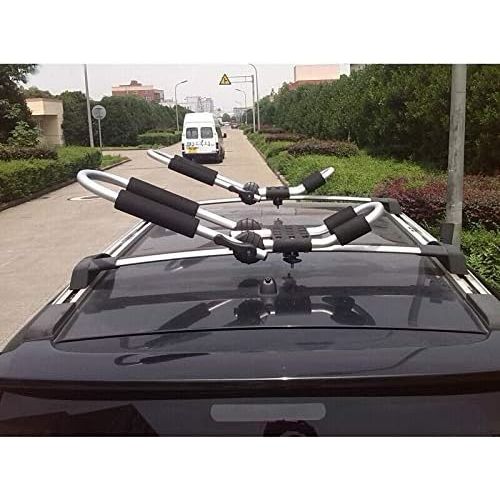  RLQ Kayak Rack Accessories, Folding Kayak Roof Rack Car Carrier Racks for Kayaks, Surfboards and SUP Paddle Boards