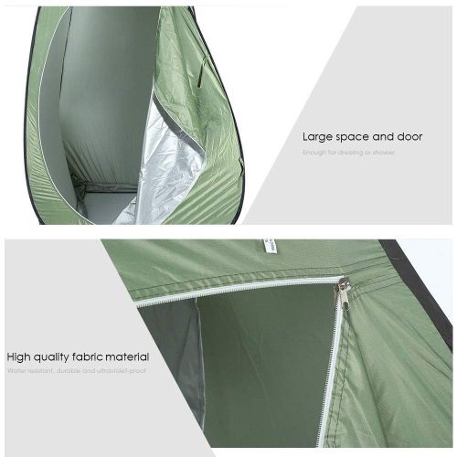  RLQ Privacy Tent, Shower Privacy Shelter Tent Dressing Changing Room Pop Up Portable Toilet, Shower,