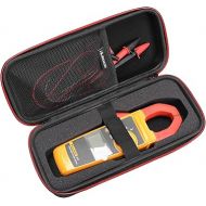 RLSOCO Carrying Case for Fluke 374/375/376FC/376/902/902 FC True-RMS Clamp Meter & Works with KAIWEETS Digital Clamp Meter HT208A/HT208D