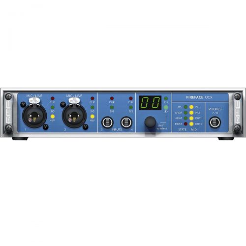  RME},description:The Fireface UCX from RME is a high-end audio interface loaded to the brim with all of the professional connections needed in a studio environment, but in a compac