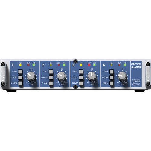  RME QuadMic II 4-Channel Microphone Preamp