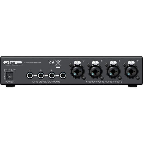  RME QuadMic II 4-Channel Microphone Preamp