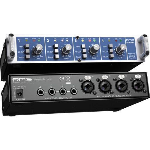  RME QuadMic II 4-Channel Microphone Preamp