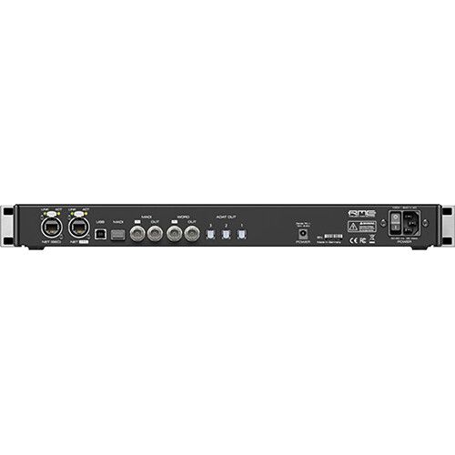  RME 12Mic-D Network-Ready Microphone Preamp with Dante, ADAT, and MADI