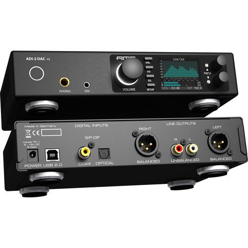  RME ADI-2 DAC FS Ultra-Fidelity PCM/DSD 768 kHz DA Converter