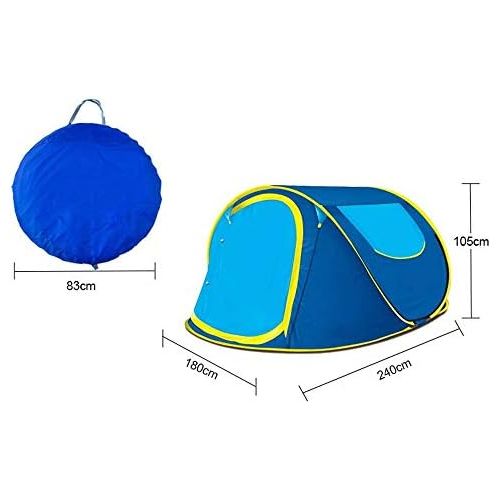  RMXMY Outdoor 2people Leichtes Aluminium Pole Backpacking Zelt fuer Camping, tragbar fuer Camping Park Freizeit Strand Angeln