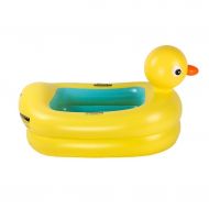 RMXMY Baby Inflatable Swimming Pool - Safety Approved Leakproof Infants Toddlers Children Waist Ring Pool Toys Bathtub Swim Trainer （Color : Yellow）