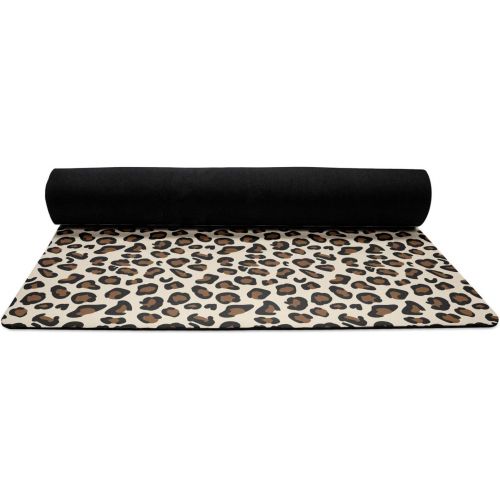  RNK Shops Leopard Print Yoga Mat (Personalized)