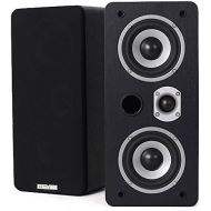 RO&CO DYNAVOICE 1 Pair of Speaker for Shelves, Walls, Ceilings, Magic LCR 4 v.3, Black