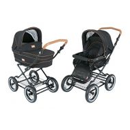 [아마존베스트]ROAN Luxury Roan Kortina 2-in-1 Pram Stroller Pushchair with Big Baby Bassinet and Toddler Reclining Seat with Five Point Safety System UV Proof Canopy and Storage Basket for Child up t