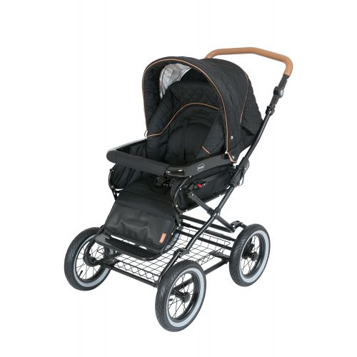  [아마존베스트]ROAN Luxury Roan Kortina 2-in-1 Pram Stroller Pushchair with Big Baby Bassinet and Toddler Reclining Seat with Five Point Safety System UV Proof Canopy and Storage Basket for Child up t