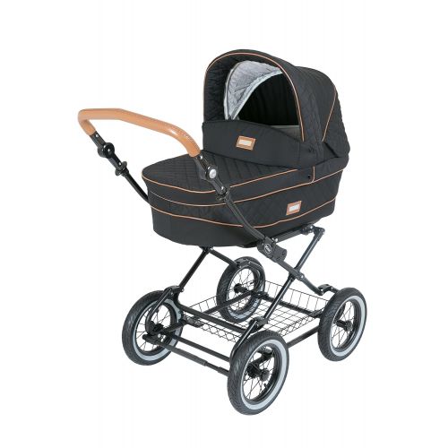  [아마존베스트]ROAN Luxury Roan Kortina 2-in-1 Pram Stroller Pushchair with Big Baby Bassinet and Toddler Reclining Seat with Five Point Safety System UV Proof Canopy and Storage Basket for Child up t