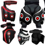 ROAR MMA Kickboxing Thigh Pads UFC Training Kick Muay Thai Leg Protector Guard