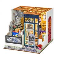 ROBOTIME Miniature Dollhouse Kit with Furniture 1:24 Scale Furniture Kit Creative Gifts for Woman/Adults - Nancys Bake Shop
