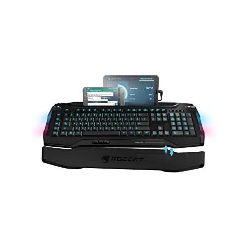  ROCCAT SKELTR Bluetooth Smart Communication RGB Gaming Keyboard, Black