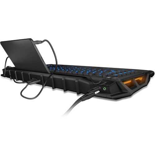  ROCCAT SKELTR Bluetooth Smart Communication RGB Gaming Keyboard, Black