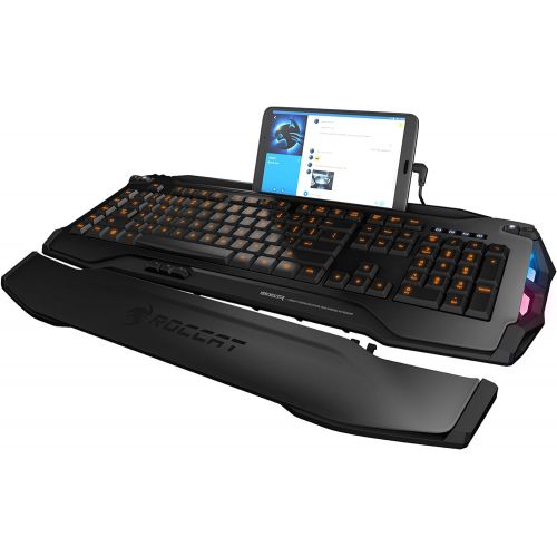  ROCCAT SKELTR Bluetooth Smart Communication RGB Gaming Keyboard, Black