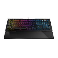 ROCCAT Vulcan 121 Mechanical PC Tactile Gaming Keyboard, Titan Switch, AIMO RGB Backlit Lighting Per Key, Anodized Aluminum Top Plate and Detachable Palm/Wrist Rest, Black