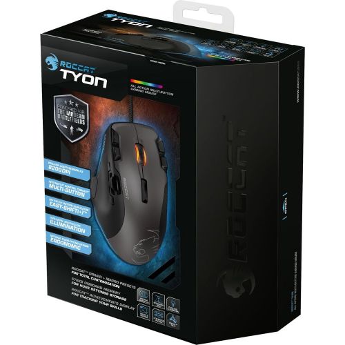  Roccat Tyon R3 Sensor Laser USB Gaming Mouse - Black