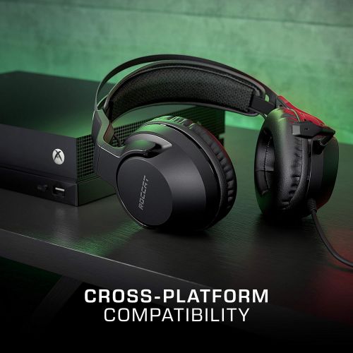 [아마존베스트]ROCCAT Elo X Stereo Cross-Platform Stereo Gaming Headset, Black