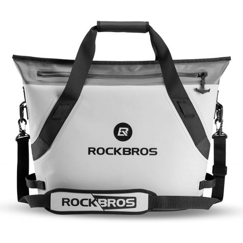  ROCKBROS Soft Cooler Insulated Leak Proof Cooler Bag Portable 36 Can Large Soft Sided Coolers Waterproof Insulated Pack Cooler for Travel, Beach, Camping, Picnic, Lunch, Fishing, F