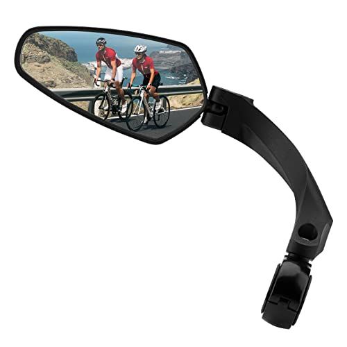  ROCKBROS Bike Rear View Mirror Handlebar Bike Mirror Mountain Road Bike Bicycle Mirrors for e-bike Cycling Bike Accessories