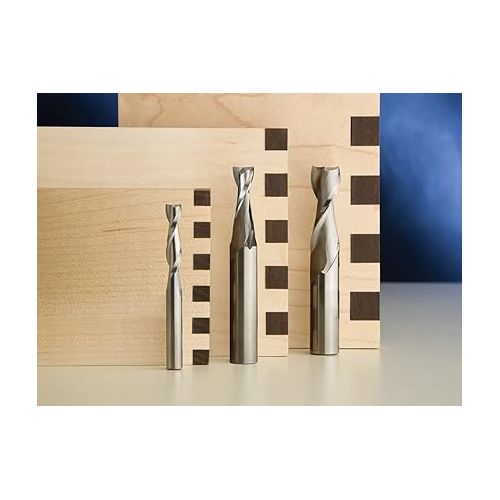  Rockler Wood Router Table Box Joint Jig - Miter Box with Comfortable Ergonomic Knobs - Router Jig Includes Solid Brass Indexing Keys of Three Finger Widths (1/4'', 3/8'', 1/2'')- Table Saw Accessories