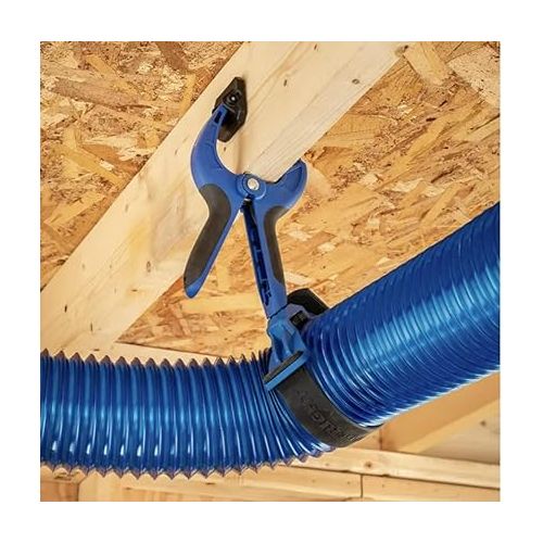  Dust Right 4'' Clamping Hose Holders, 2-Pack