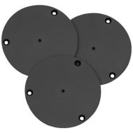 3-Pack Blank Inserts for Rockler Snap-Lock Zero-Clearance Insert Ring