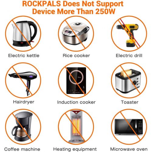  [아마존 핫딜]  [아마존핫딜]ROCKPALS Rockpals 250-Watt Portable Generator Rechargeable Lithium Battery Pack Solar Generator with 110V AC Outlet, 12V Car, USB Output Off-grid Power Supply for CPAP Backup Camping Emerge