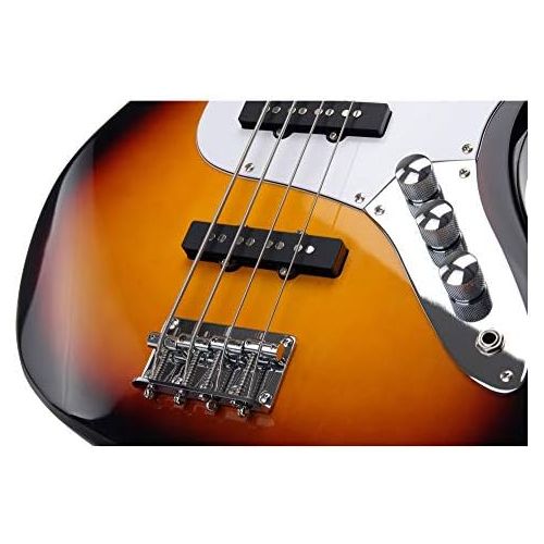  [아마존베스트]Rocktile Groovers Pack JB E-Bass SET Sunburst