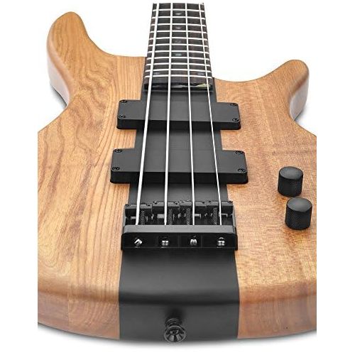  [아마존베스트]Rocktile Pro LowBone LB104-N Electric Bass Guitar Natural