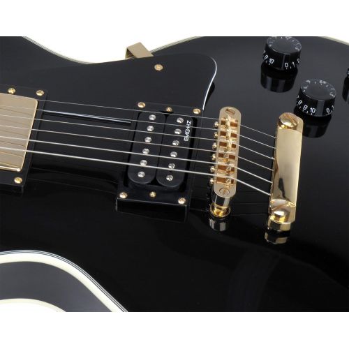  [아마존베스트]Rocktile Pro Deluxe L-200BK Electric Guitar