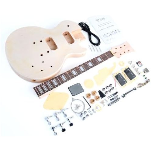  [아마존베스트]Rocktile Electric Guitar Kit Single Cut Style