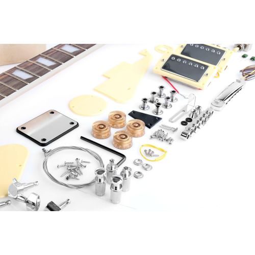  [아마존베스트]Rocktile Electric Guitar Kit Single Cut Style