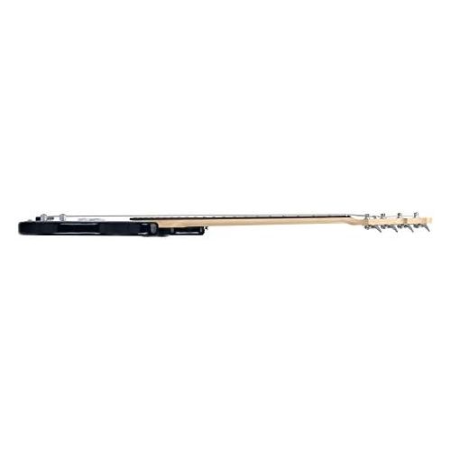  [아마존베스트]Rocktile Puncher Electric Bass Guitar Set Preci-Style Electric Bass Chrome Hardware 22 Frets with Bass Amplifier Black