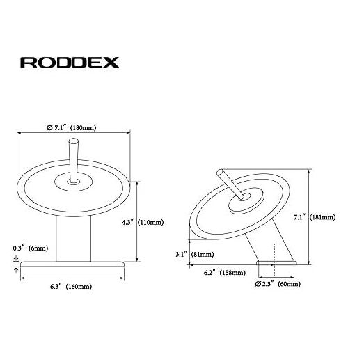  RODDEX Waterfall Bathroom Sink Faucet Solid Brass Glass One Handle Single Hole Basin Vanity Bathroom Faucet, Short, Blue+Chrome